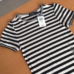 NWT Polo Ralph Lauren knit top Size M